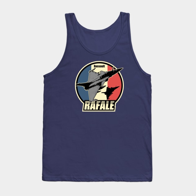 Dassault Rafale Tank Top by Tailgunnerstudios